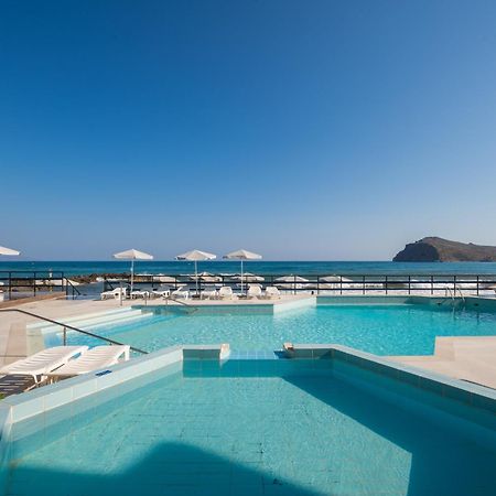 Hotel Haris On The Beach Agia Marina  ภายนอก รูปภาพ
